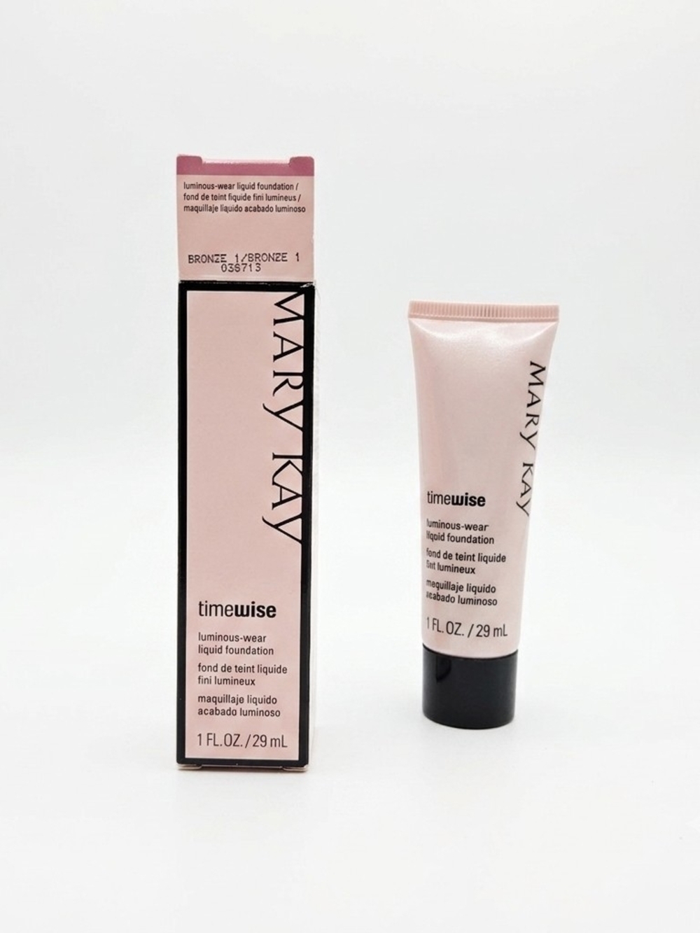 Mary Kay TimeWise Luminous-Wear Liquid Foundation Bronze 1